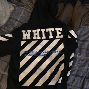 Off-white designer hoodie